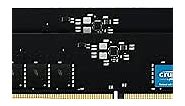 Crucial RAM 64GB Kit (2x32GB) DDR5 4800MHz CL40 Desktop Memory CT2K32G48C40U5