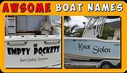 Hilarious Boat Names That Made The Whole Harbor Laugh Out Loud