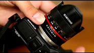 Samyang 8mm f/2.8 UMC ii lens review with samples