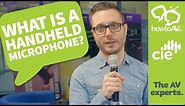 What is a Handheld Microphone? | How to use a Hand Held Mic
