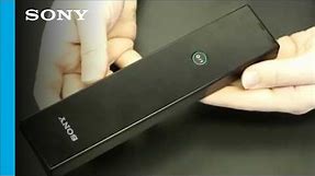 How to change the battery on the 2010 & 2011 Bravia television remote