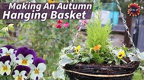 How To Make Autumn Hanging Baskets! Make Your Own DIY Easy Fill Basket