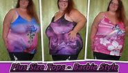 Barbie Color Themed Plus Size Tops from Rosegal - Pink Plus Size Tops in 4XL