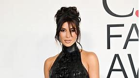 Kim Kardashian Goes Backless in Chrome Hearts Dress at CFDA Fashion Awards 2023