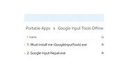 Download Google Input Tool Nepali Offline