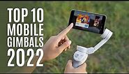 Top 10: Best Smartphone Gimbal Stabilizers of 2022 / Handheld Phone Stabilizer, Tripod for iPhone