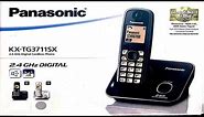 Panasonic Cordless Phone | Panasonic KX TG3711SX Cordless Landline Phone
