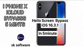 iPhone X (16.5.1) iCloud Bypass | iCloud Bypass with CHECKRA 2024