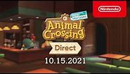 Animal Crossing: New Horizons Direct 10.15.2021