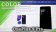 Oneplus 9 Pro - Stellar Black Color & Reflects Presentation