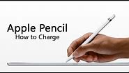 How to Charge the Apple Pencil