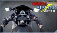 CHINESE ELECTRIC SPORTBIKE | First Ride on USA soil