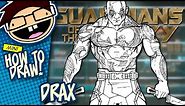 How to Draw DRAX (Guardians of the Galaxy) | Narrated Easy Step-by-Step Tutorial