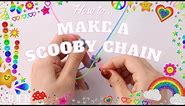 HOW TO MAKE A SCOOBY DOO KEYCHAIN | Shop Cider | y2k throwback 🌈 | Camp Cider