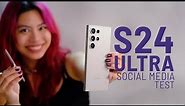 Samsung S24 Ultra social media test: IG, Tiktok & Snapchat!