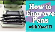 How to Engrave Pens with xTool