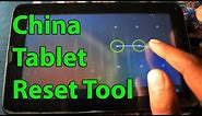How to Hard Reset China Tablet By Software | Unlock Pattern Lock Via Reset Tool (Easy Guide)