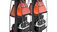 purse organizer, 2 Pack,purse organizer for closet, Upgrade Larger8 Pockets, hand bag storage organizer, bag organizer, thicken Metal Hooks, purse organizer, Black