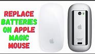 How to Replace the Batteries on an Apple Magic Mouse - how to replace apple magic mouse batteries