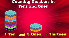 Learn Counting Numbers in Tens and Ones - Numbers 10 to 19 | Mathematics Book B | Periwinkle