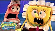 SpongeBob's FUNNY Halloween w/ Patrick! 🌼 | "The Legend of Boo-Kini Bottom" Full Scene | SpongeBob