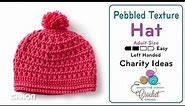 How to Crochet Hat: Adult Pebbled Textured