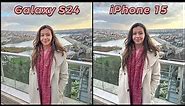 Samsung Galaxy S24 vs iPhone 15 Camera Test