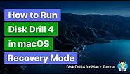 How to Run Disk Drill 4 in macOS Recovery Mode