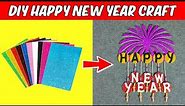 DIY Happy New Year Decoration - Happy New Year 2024 Crafts