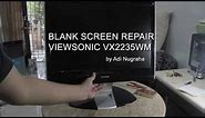 Viewsonic LCD wont start Repair Blank Screen Fix Solved vx2235wm