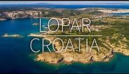 Lopar / Rab island / Croatia / 4K / 2019 / Pointers Travel DMC / Sandparadies