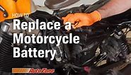 How to Replace a Motorcycle Battery