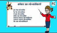 Le Verbe Se Réveiller au Présent - To Wake Up Present Tense - French Conjugation