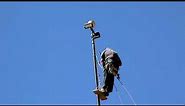 How to climb a 60' Flagpole