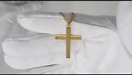 Amazon Gold Cross Pendant Cuban link Necklace Chain for men and women I Is it Worth the money.