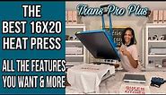 The Best 16x20 Heat Press for Your Business | Trans Pro Plus Semi Auto Heat Press