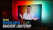Philips Hue Gradient Lightstrip Review - Hue Sync Elevated