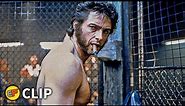 Wolverine's First Appearance - Cage Fight Scene | X-Men (2000) Movie Clip HD 4K