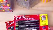 Unbox the NEW and BE-A-UTIFUL Sharpie Creative Markers with us! These tips and colors have us... 😍 | Sharpie