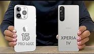 iPhone 15 Pro Max Vs Sony Xperia 1V | Comparison