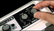 Roland MOBILE BA Battery Powered Stereo Amplifier Overview