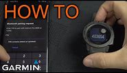 How to Connect Garmin Instinct to Phone Garmin Connect