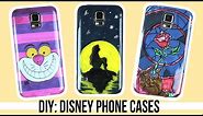 DIY: Disney inspired Phone Cases | Alice in Wonderland, Ariel, Beauty & the Beast