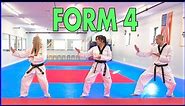 Taekwondo Form 4 - Basics for Beginners