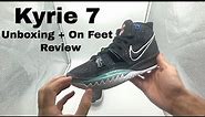 Kyrie 7 (BK Black) Unboxing + On Feet