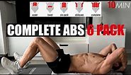 COMPLETE 10 MIN INTENSE ABS WORKOUT (Fat burning)