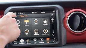 How to Use Navigation with UConnect 4C In 2018 JL Jeep Wrangler Rubicon