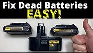 SECRET to Fix Drill Batteries that Wont Charge