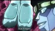 Star Platinum Star Finger's every enemy Jotaro faced (repost)