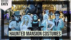 Making Disney Haunted Mansion Ghosts Costumes for an Entire Group for Halloween!